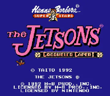 Jetsons, The - Cogswell's Caper (USA) screen shot title